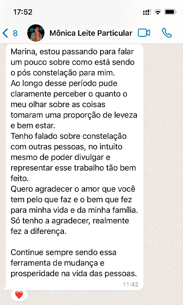 Marina Krauss - Constelação Familiar